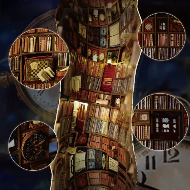 Book Nook - Biblioteca Caída
