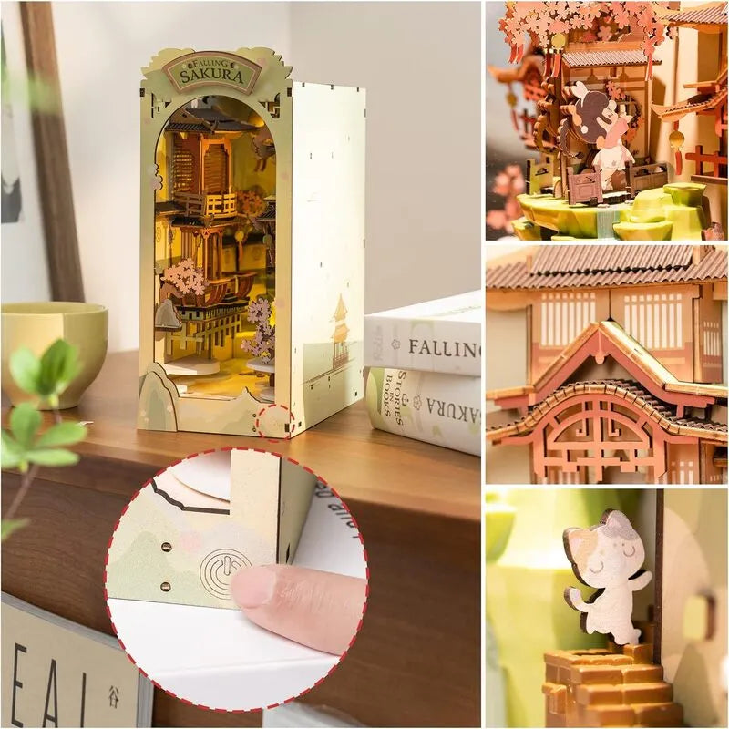 Book Nook - Falling Sakura | TGB05