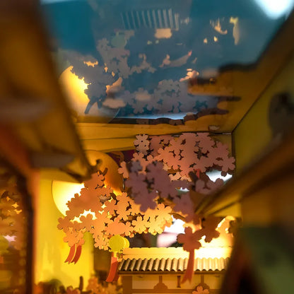 Book Nook - Falling Sakura | TGB05