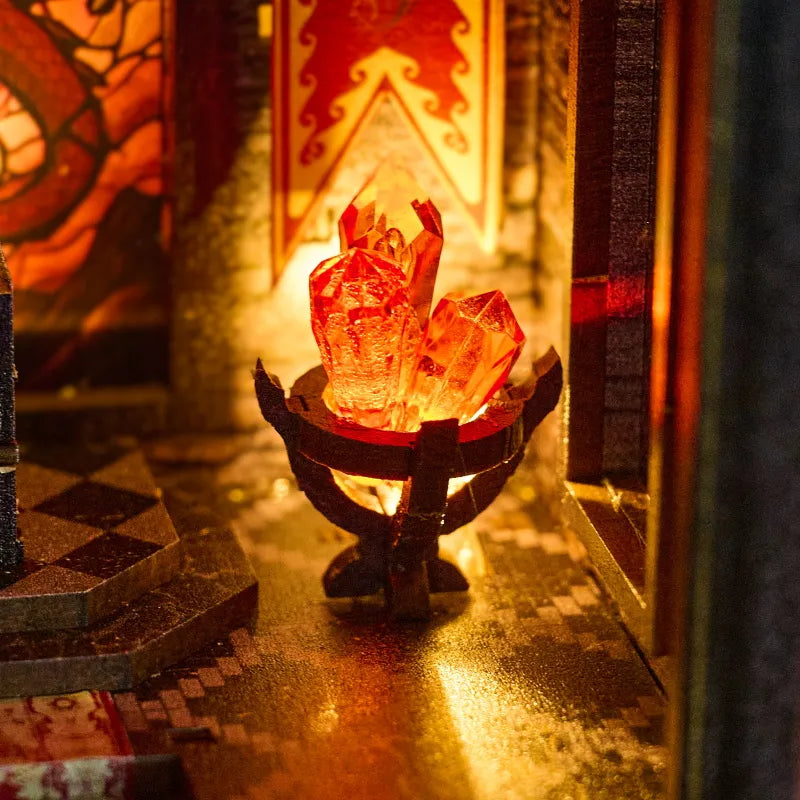 Spire of the Wyrm Book Nook Kit – DIY Gothic Dragon Tower