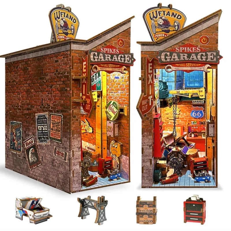 Garage book nook kit – detail view 2