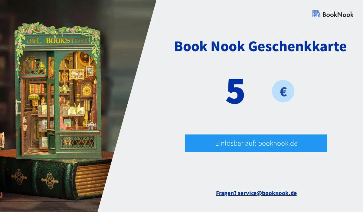 Gift Cards for Book Nook