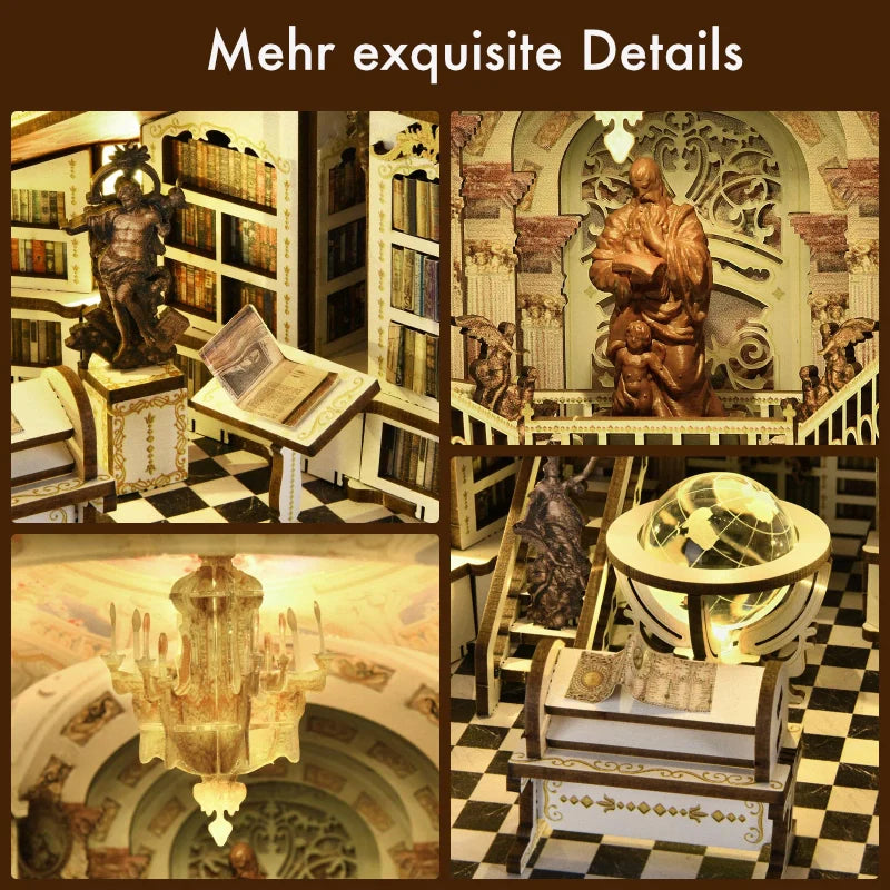 Library of Gods Max Book Nook Kit – DIY Mythic Library