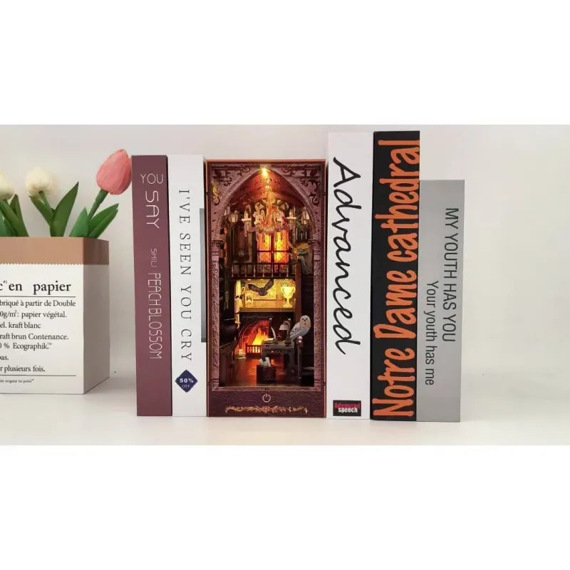 Wizard School Alley Book Nook Kit – DIY Magic Lane