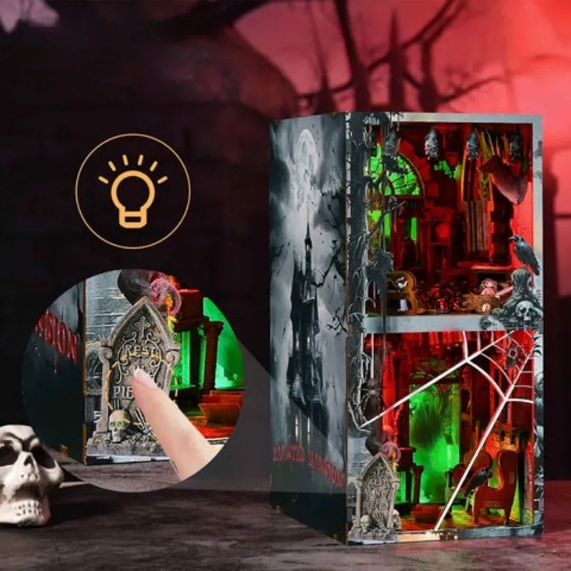 Haunted Mansion book nook kit – detail view 5