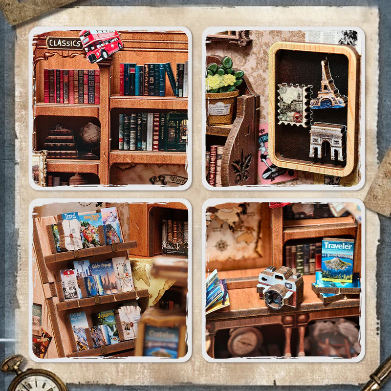 Book Nook Kit - Journey Trace Bookshop