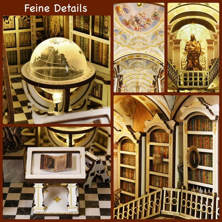 A monastery library for your shelf