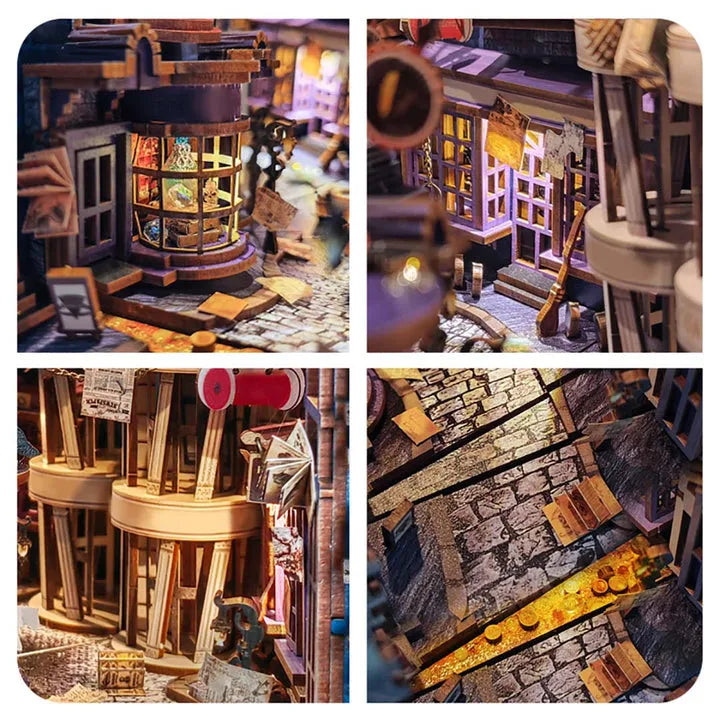 Bring a hidden street to your shelf