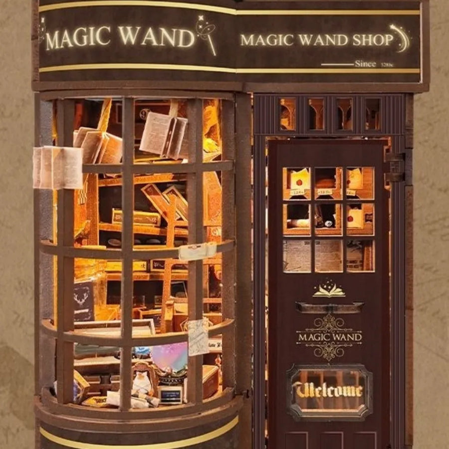 A wand shop, made by your own hands