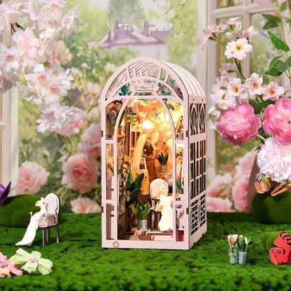 Book Nook - Mini Greenhouse Flower Room