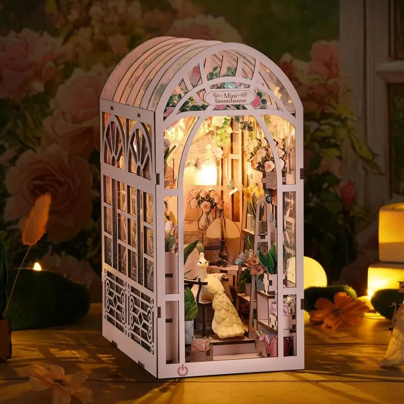 Book Nook - Mini Invernadero Sala de Flores
