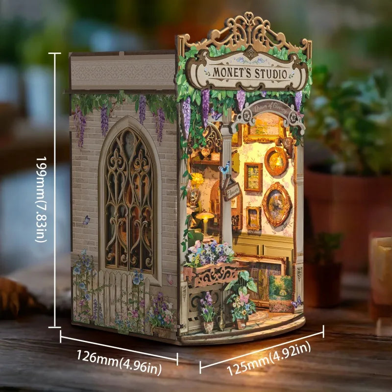 Monet's Impression book nook kit – detail view 6