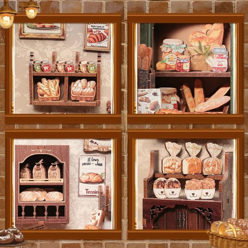 Casa en miniatura - Panadería Mrs.Hunt