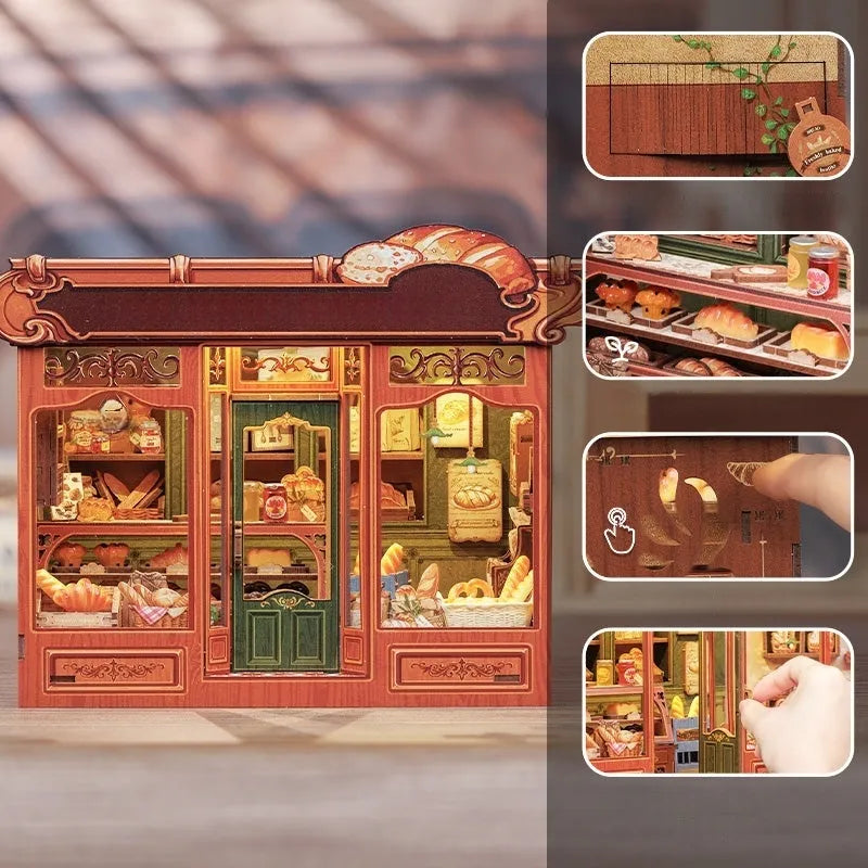 Casa en miniatura - Panadería Mrs.Hunt