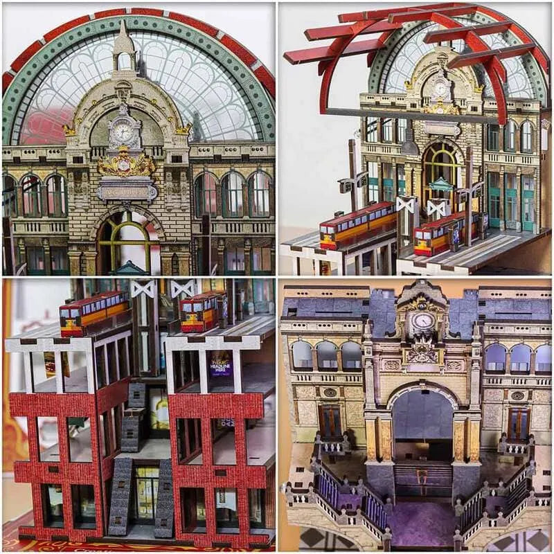 A grand railway hall for your shelf