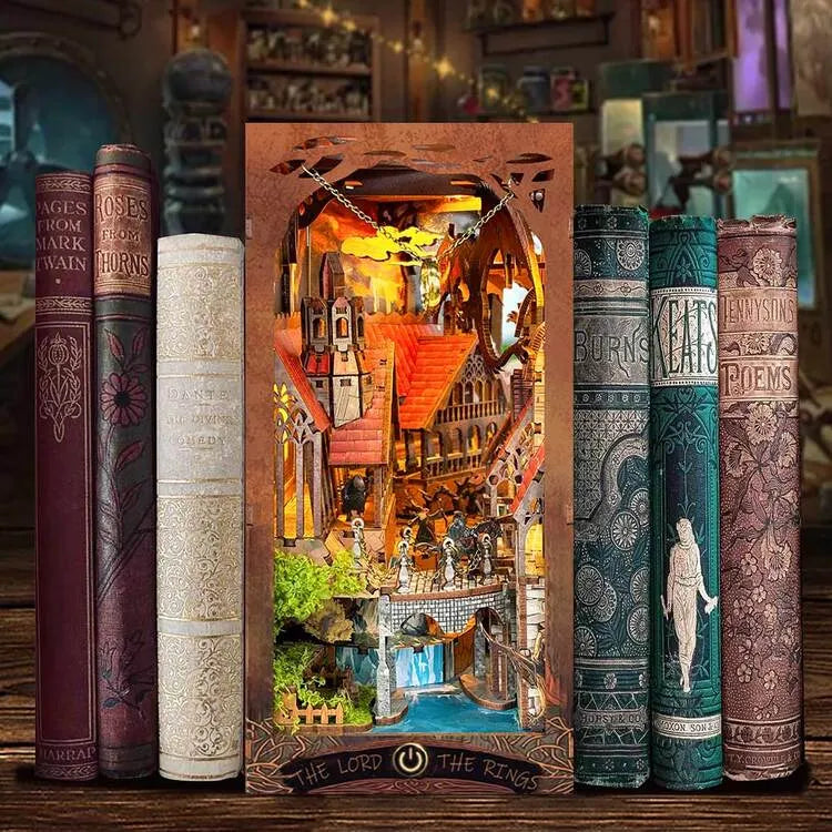 Spirit Valley of the Magic Ring book nook kit – detail view 3