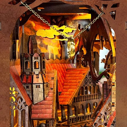 Book Nook - Spirit Valley of the Magic Ring | inspired by Lord of the Rings
