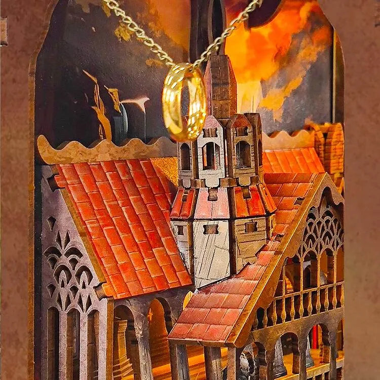 Book Nook - Spirit Valley of the Magic Ring | inspired by Lord of the Rings