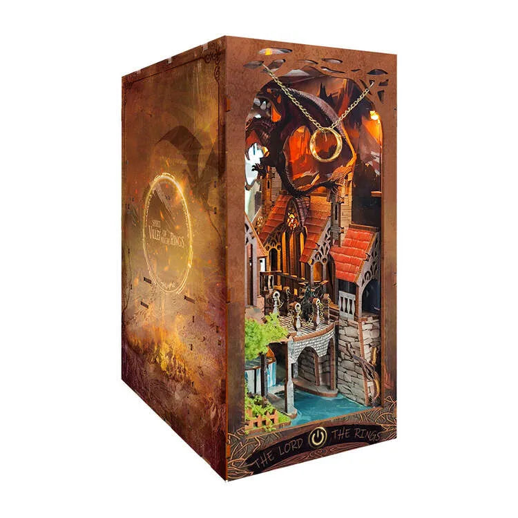 Book Nook - Spirit Valley of the Magic Ring | inspired by Lord of the Rings