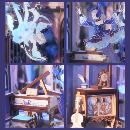 Book Nook - Swan Dream