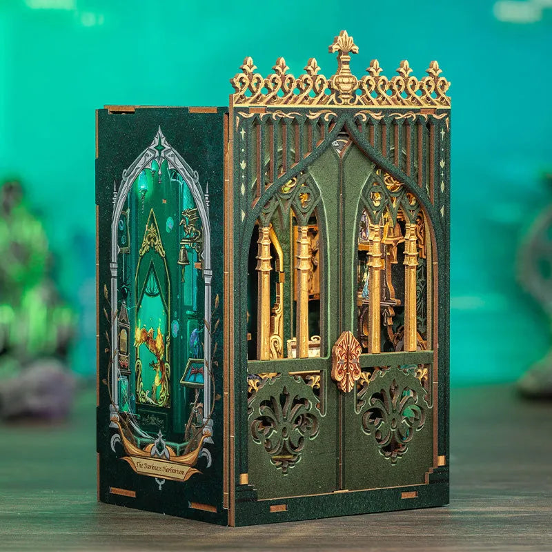 The Darkness Herbarium book nook kit – DIY gothic greenhouse