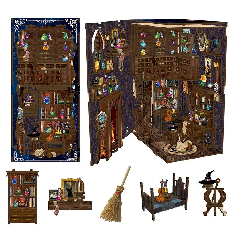 Book Nook - El estudio mágico