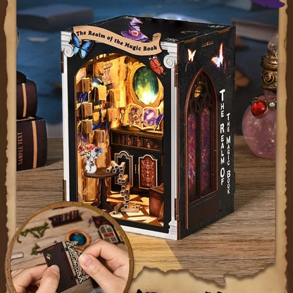 Book Nook - The Realm Of The Magic Book