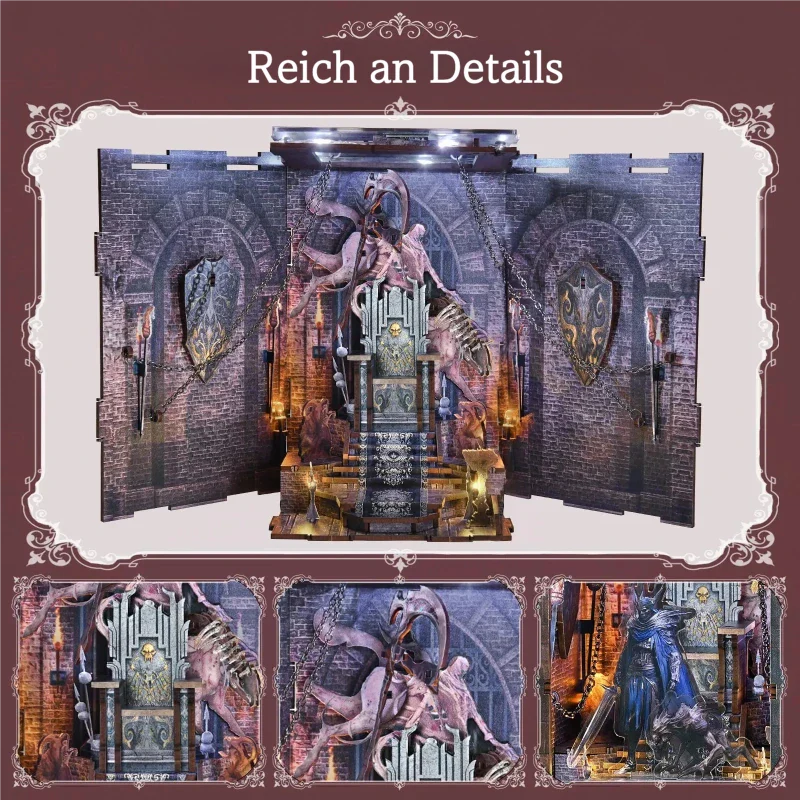 Book Nook - Throne of Bones
