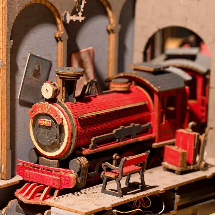 A station for an imagined journey