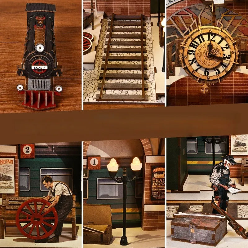 A little workshop from the golden age of rail