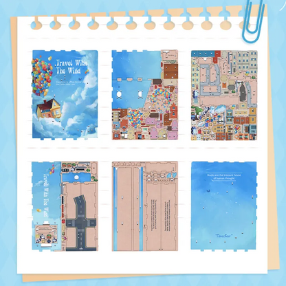 Book Nook - Travel With The Wind