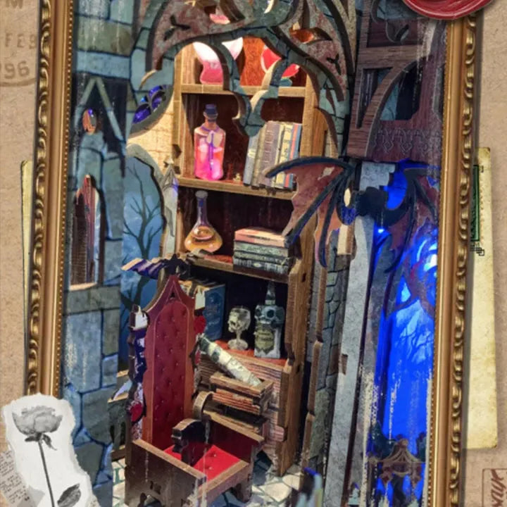 Kit Book Nook Twilight Castle – Castillo de Fantasía DIY