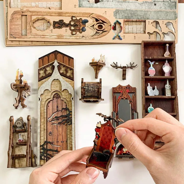 Twilight Castle book nook kit – detail view 8