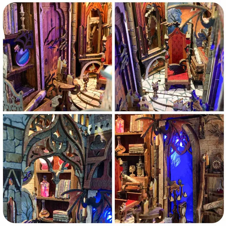 Twilight Castle Book Nook Kit – DIY Fantasy Castle