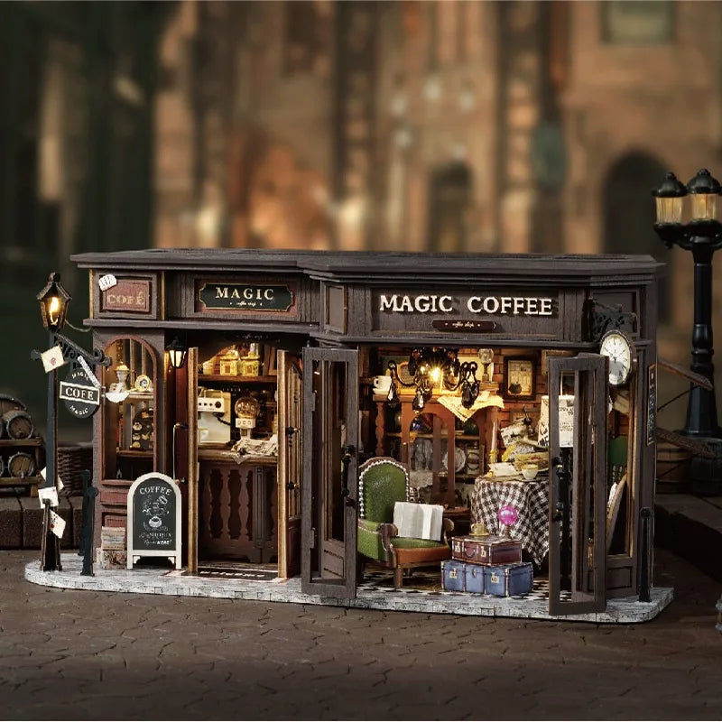 Miniature House - Vintage Coffee Shop
