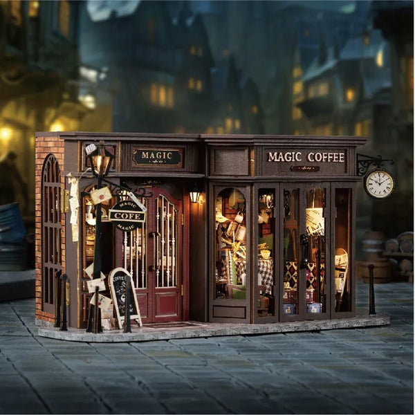 Miniature House - Vintage Coffee Shop