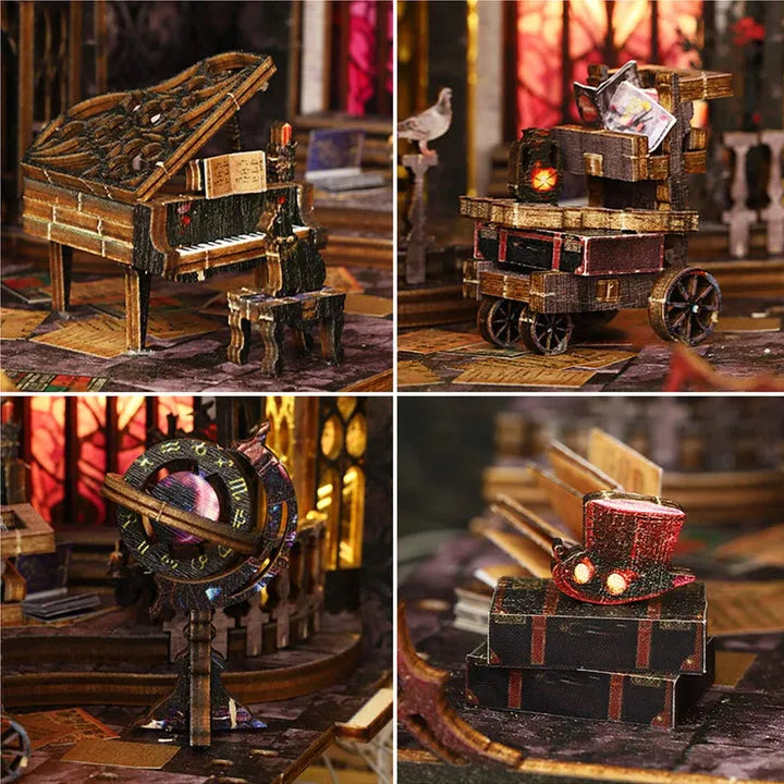 A gothic castle room to assemble