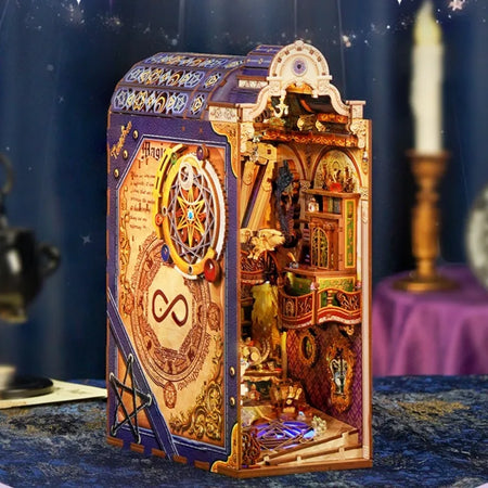 Magical Library book nook kit – DIY time-travel library