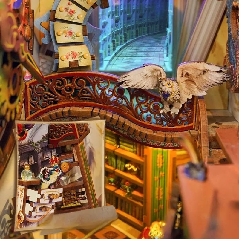 Magical Library Book Nook Kit – DIY Time-Travel Library