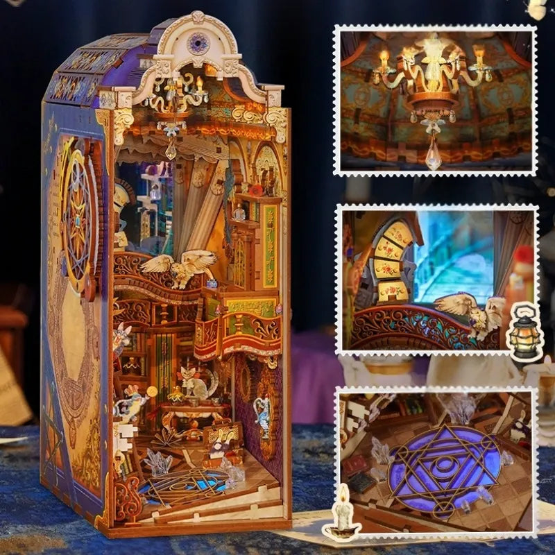Magical Library Book Nook Kit – DIY Time-Travel Library