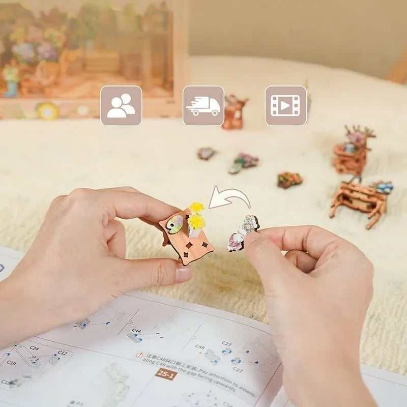 DIY 3D Picture Frame Kit - Blossom Time