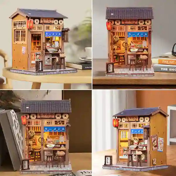 Morita-Ya Ramen Shop Book Nook Kit – DIY Japanese Miniature