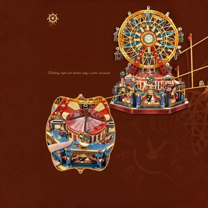 DIY Wooden Music Box - Century Ferris Wheel