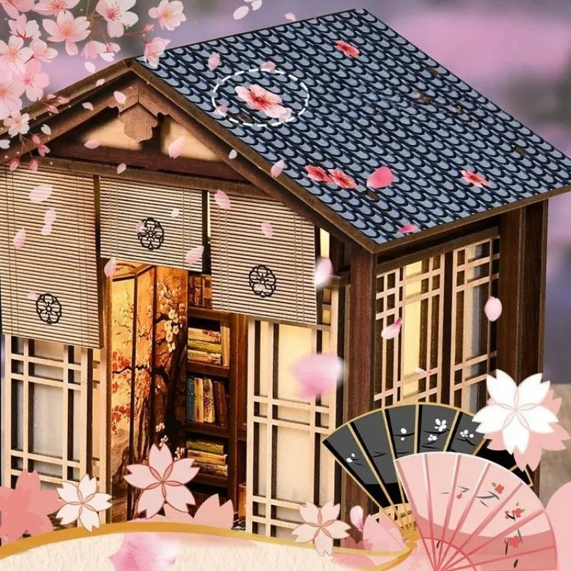 Miniature House Kit - Moss-Lantern Harmony Garden