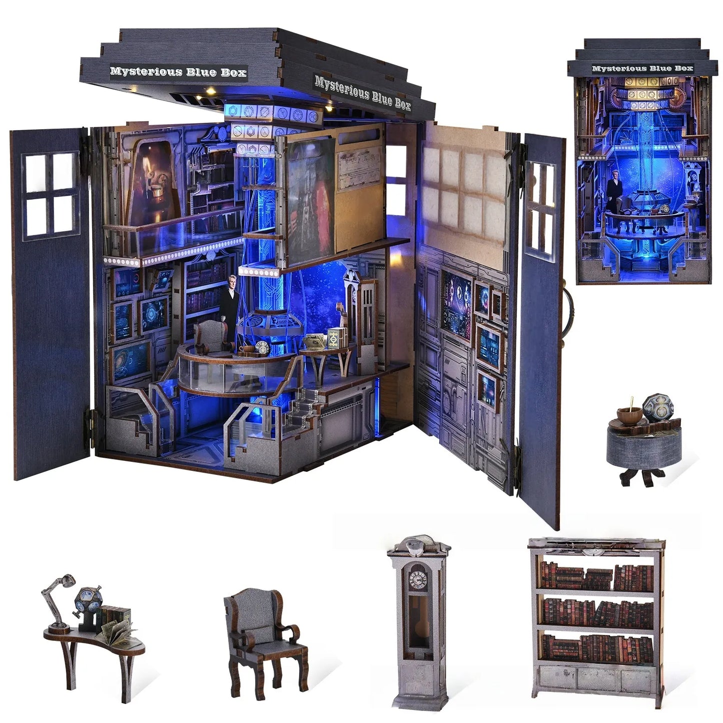 Book Nook - Mysterious Phone Booth
