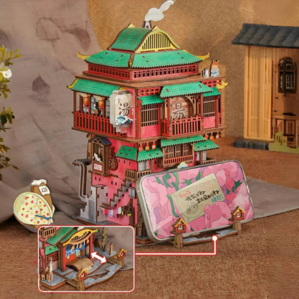 Miniature House Kit - Onsen Saga