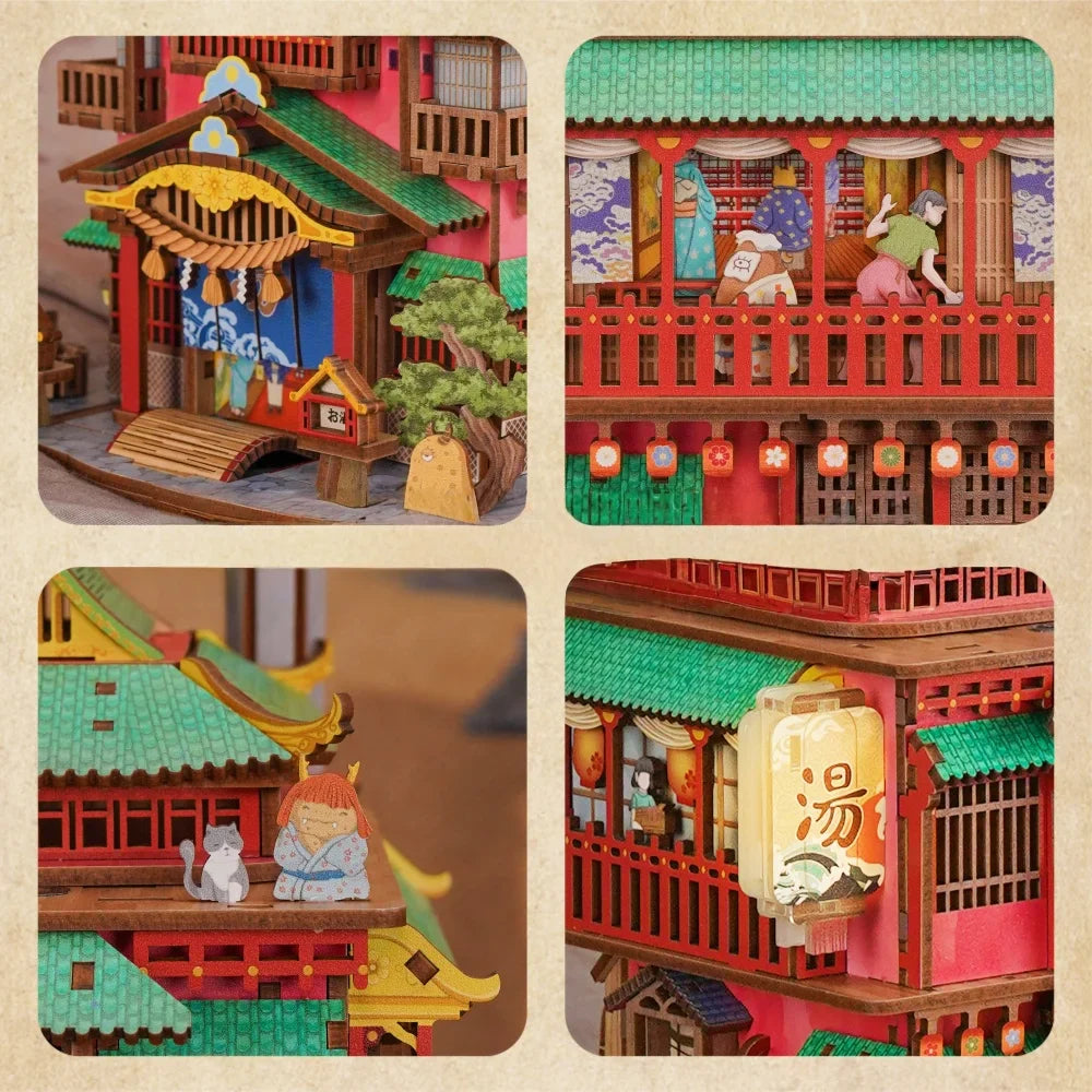 Miniature House Kit - Onsen Saga