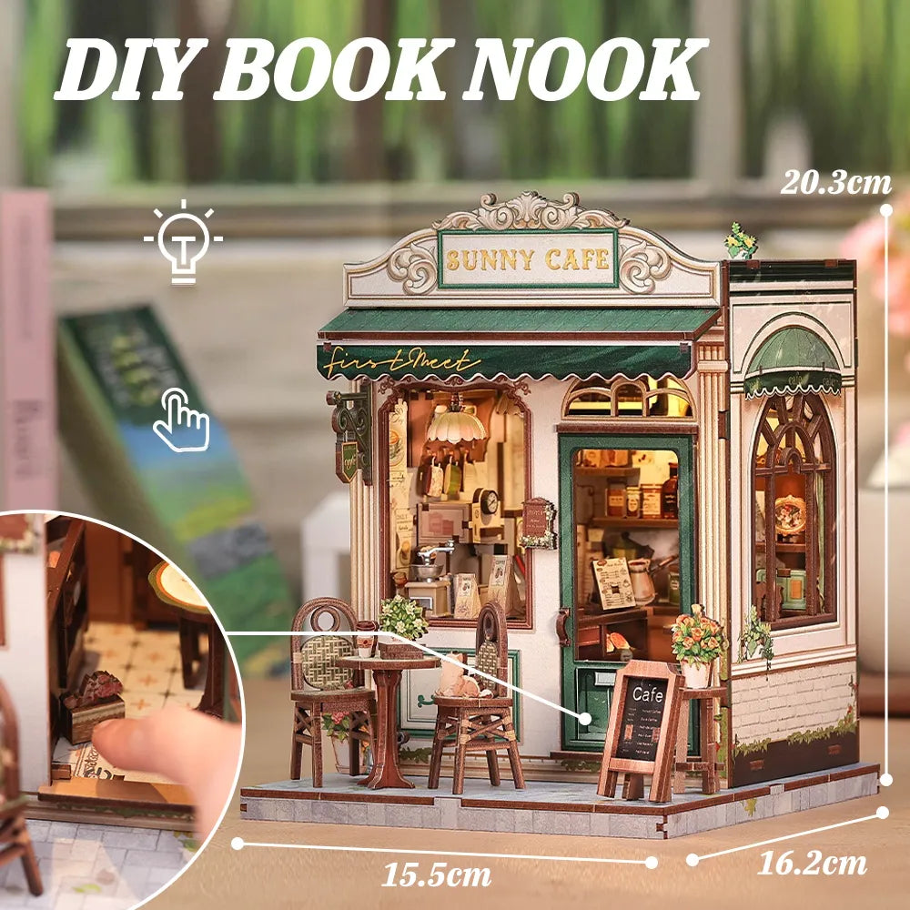 Sunny Cafe miniature house kit – detail view 6