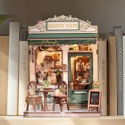 Miniature House Kit - Sunny Cafe
