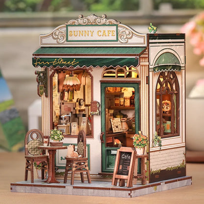Miniature House Kit - Sunny Cafe
